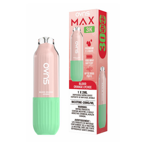 OVNS Max 3k Puffs Disposable Vape - Blood Orange Lychee