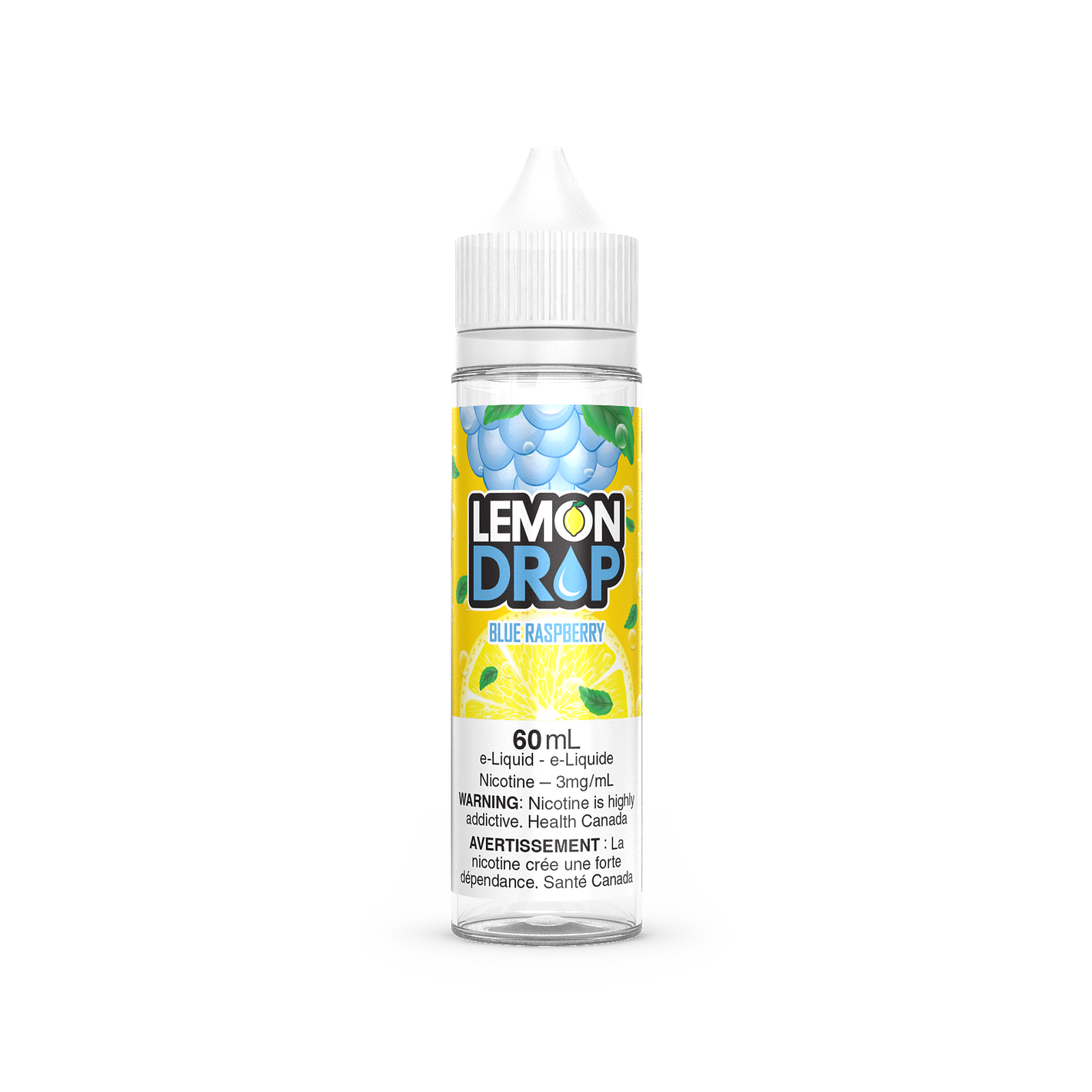 Lemon Drop Vape Juice Freebase - Blue Raspberry (60ml)
