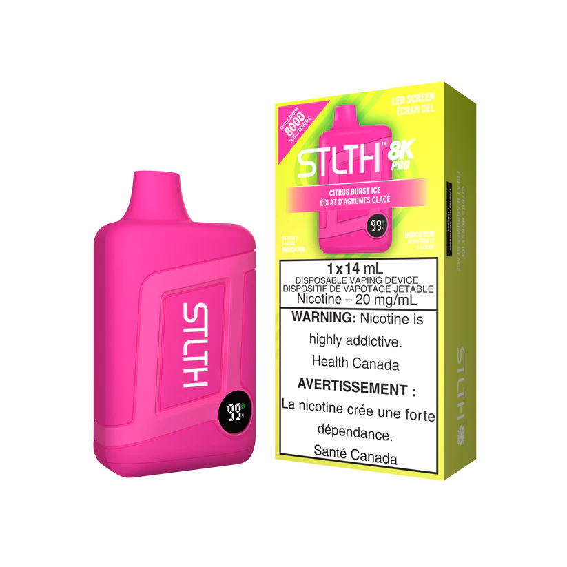 STLTH 8k Pro - Citrus Burst Ice