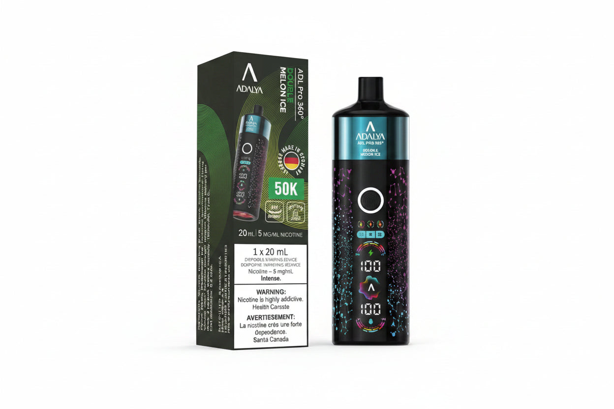 Adalya Pro 360 50K Disposable Shisha Vape - Double Melon Ice