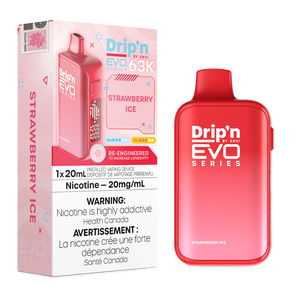 Drip'n By Envi Evo Series 63k Disposable Vape - Strawberry Ice