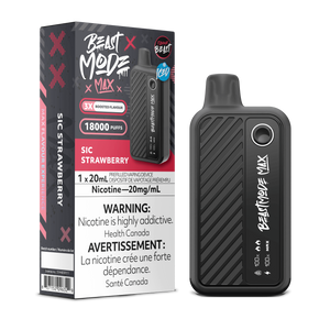 Flavour Beast Beast Mode Max - Sic Strawberry Iced