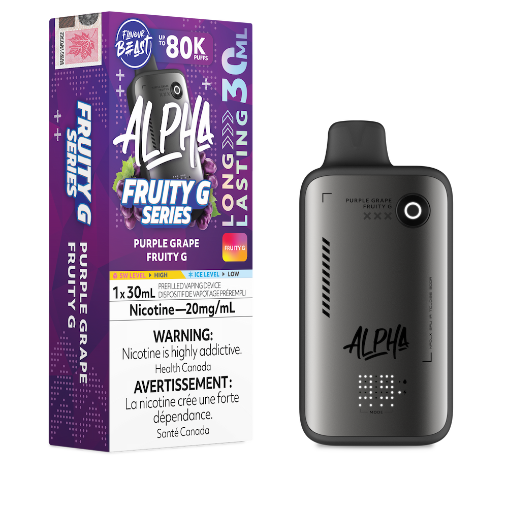 Flavour Beast Alpha 80K Puffs Disposable Vape - Purple Grape Fruity G