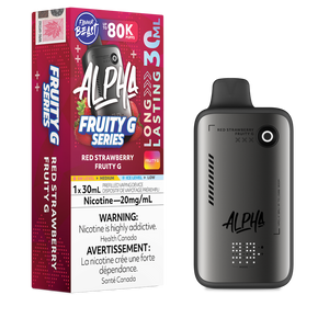 Flavour Beast Alpha 80K Puffs Disposable Vape - Red Strawberry Fruity G