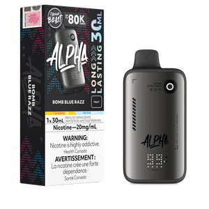 Flavour Beast Alpha 80K Puffs Disposable Vape - Bomb Blue Razz