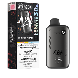 Flavour Beast Alpha 80K Puffs Disposable Vape - Jumpin' Juicy Peach