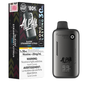 Flavour Beast Alpha 80K Puffs Disposable Vape - Slayin' Strawberry Citrus