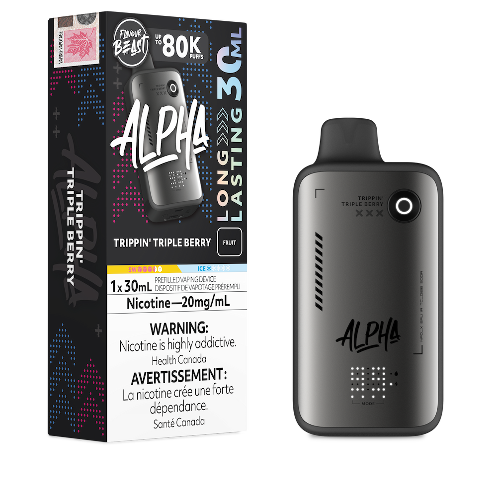 Flavour Beast Alpha 80K Puffs Disposable Vape - Trippin' Triple Berry