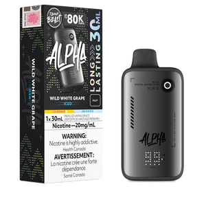 Flavour Beast Alpha 80K Puffs Disposable Vape - Wild White Grape Iced