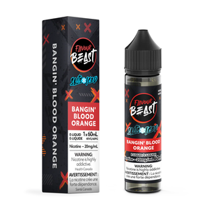 Flavour Beast Salt Nic Iced Vape Juice - Bangin' Blood Orange (60ml)