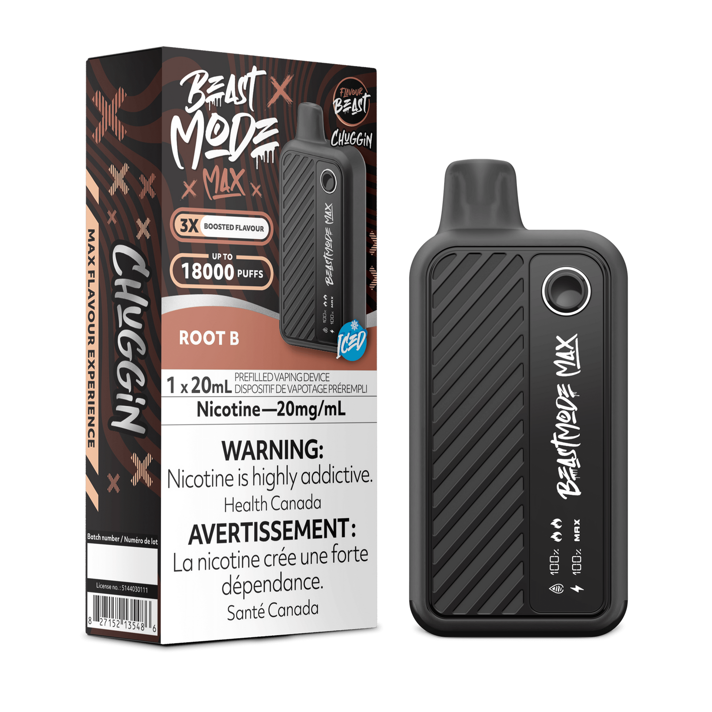 Flavour Beast Beast Mode Max - Root B Iced