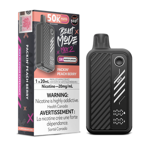 Flavour Beast Beast Mode Max 2 - Packin' Peach Berry