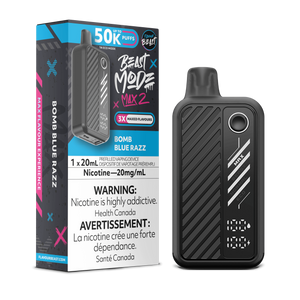 Flavour Beast Beast Mode Max 2 - Bomb Blue Razz