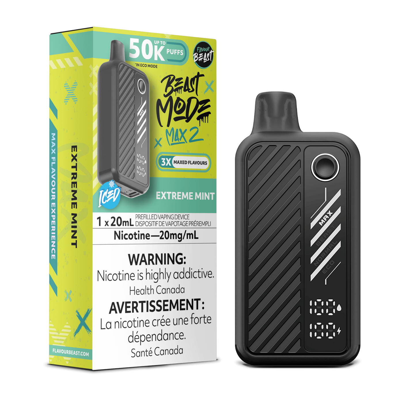 Flavour Beast Beast Mode Max 2 - Extreme Mint