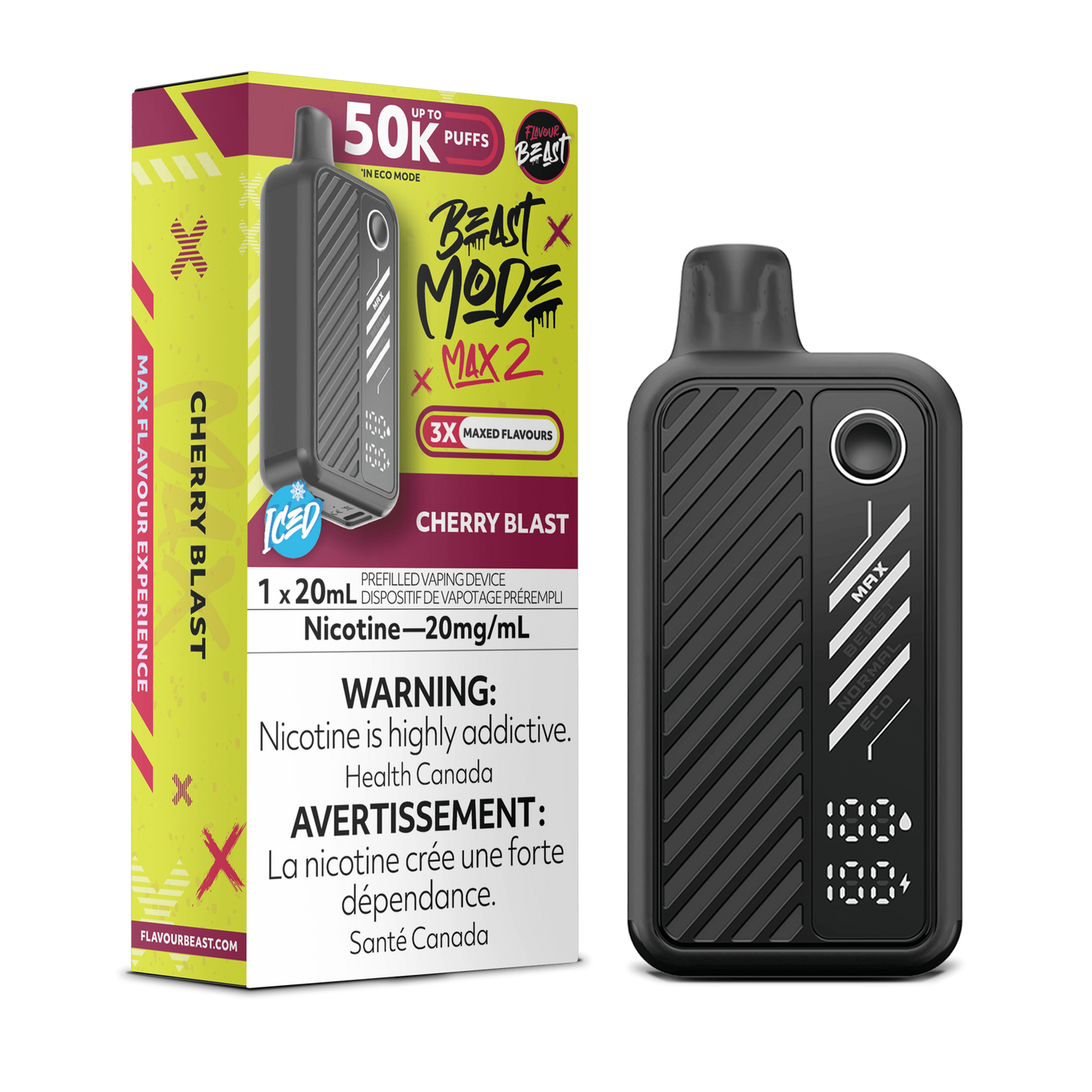 Flavour Beast Beast Mode Max 2- Cherry Blast