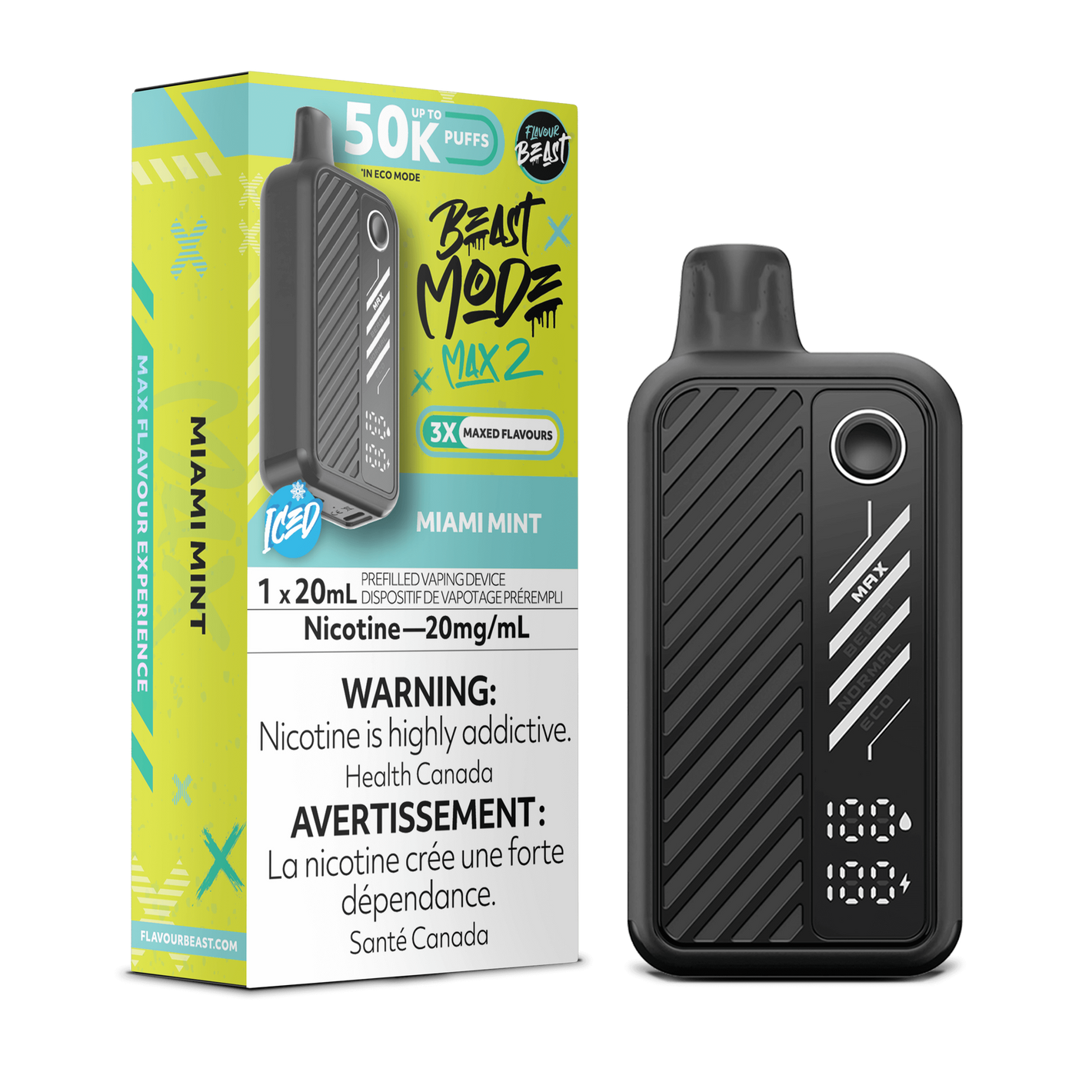 Flavour Beast Beast Mode Max 2- Miami Mint