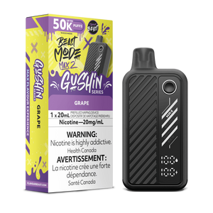 Flavour Beast Beast Mode Max 2 Disposable Vape - Gushin  Grape