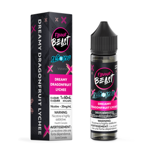 Flavour Beast Salts Iced Vape Juice - Dreamy Dragonfruit Lychee (60ml)