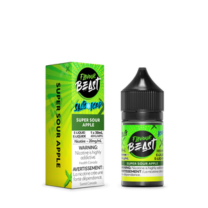 Flavour Beast ICE Salt Nic Vape Juice - Super Sour Apple (30ml)
