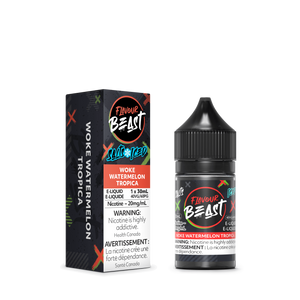 Flavour Beast ICE Salt Nic Vape Juice - Woke Watermelon Tropica (30ml)