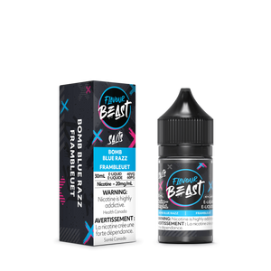 Flavour Beast Salt Nic Vape Juice - Bomb Blue Razz (30ml)
