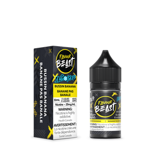 Flavour Beast ICE Salt Nic Vape Juice - Bussin Banana (30ml)