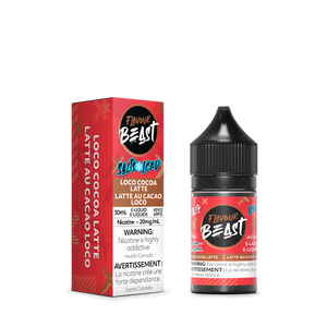 Flavour Beast ICE Salt Nic Vape Juice - Loco Cocoa Latte (30ml)