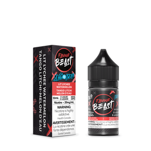 Flavour Beast ICE Salt Nic Vape Juice - Lit Lychee Watermelon (30ml)