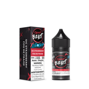 Flavour Beast ICE Salt Nic Vape Juice - Sic Strawberry (30ml)