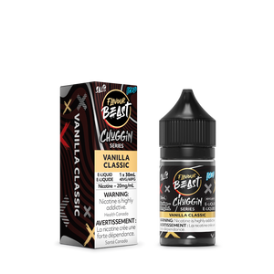 Flavour Beast ICE Salt Nic Vape Juice - Chuggin Vanilla Classic (30ml)