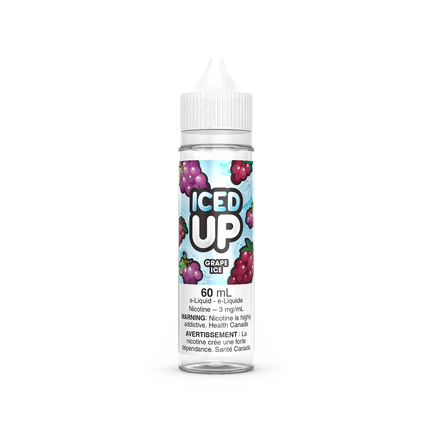 Iced Up Juice Freebase - Grape Ice ( 60 mL)
