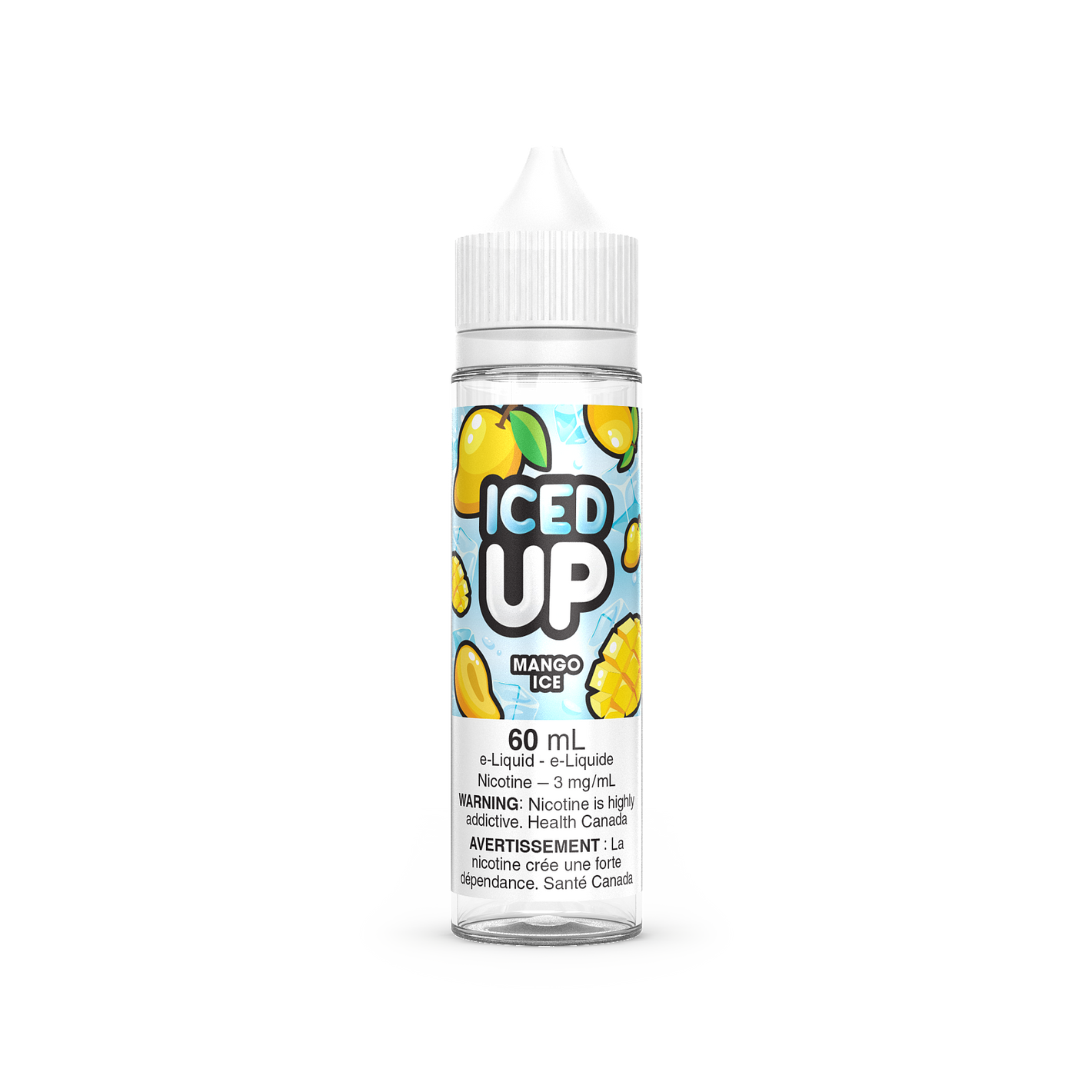 Iced Up Vape Juice  Freebase - Mango Ice (60 mL)