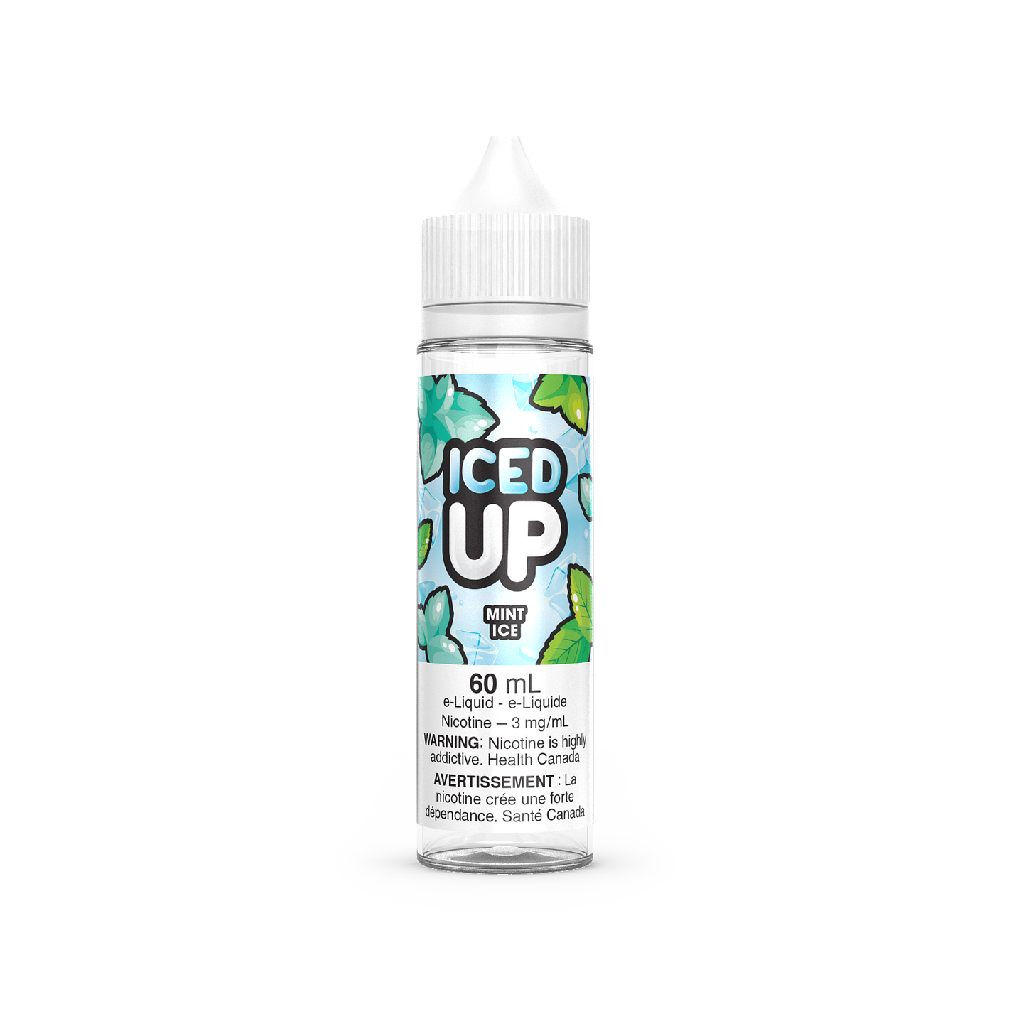 Iced Up Juice Freebase - Mint Ice (60 mL)