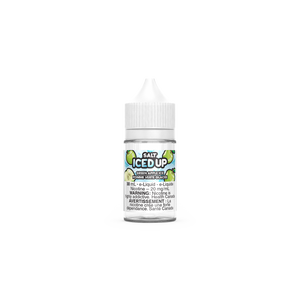 Iced Up Vape Juice Salt Nic - Green Apple Ice (30mL)
