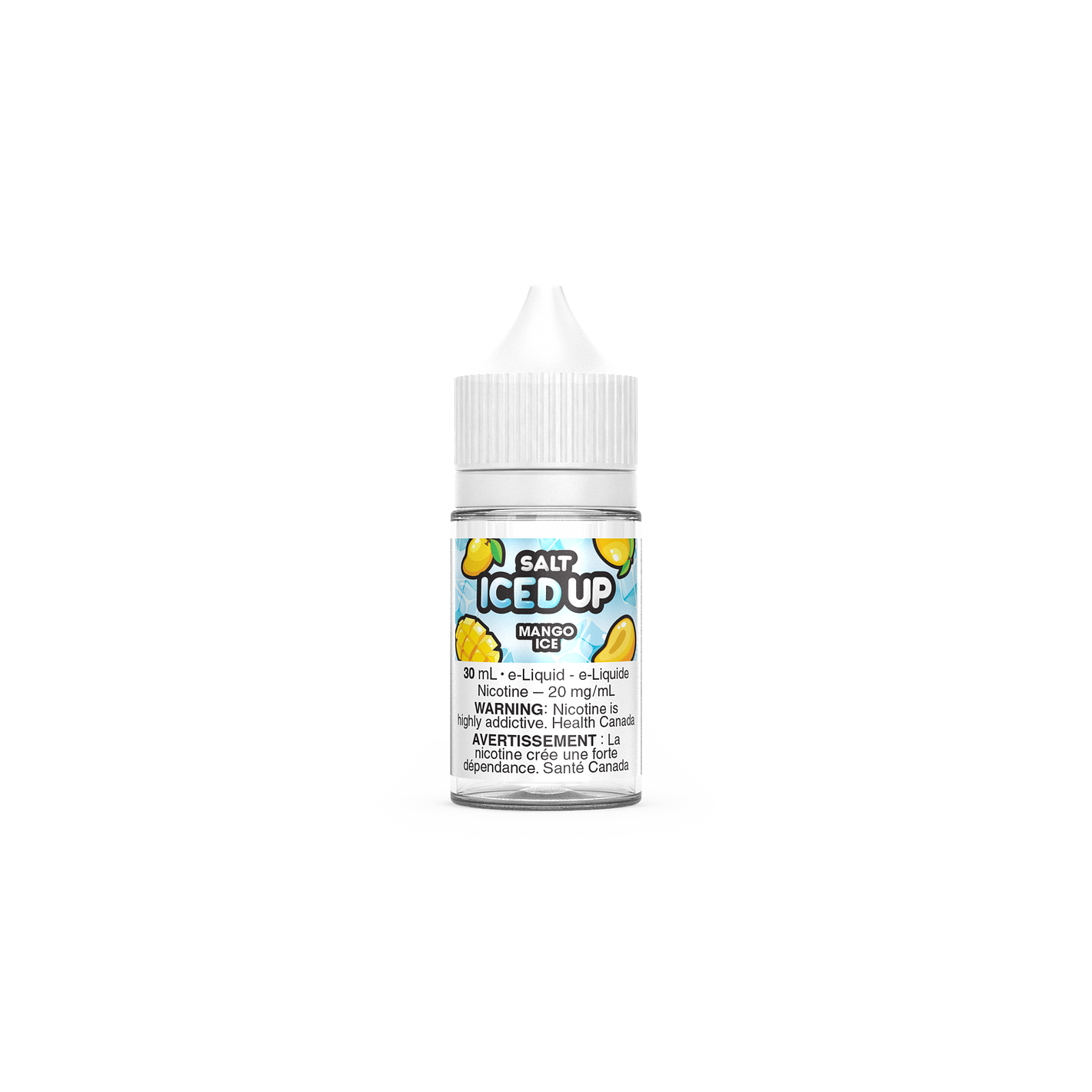 Iced Up Vape Juice Salt Nic - Mango Ice (30mL)