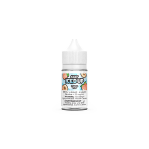 Iced Up Vape Juice Salt Nic - Peach Ice (30mL)