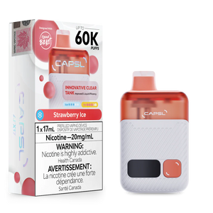 Capsl By Flavour Beast 60K Disposable Vape - Strawberry Ice