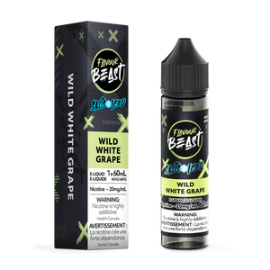 Flavour Beast ICE Freebase  Vape Juice - Wild White Grape (60ml)