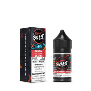 Flavour Beast ICE Salt Nic Vape Juice - Bangin' Blood Orange (30ml)
