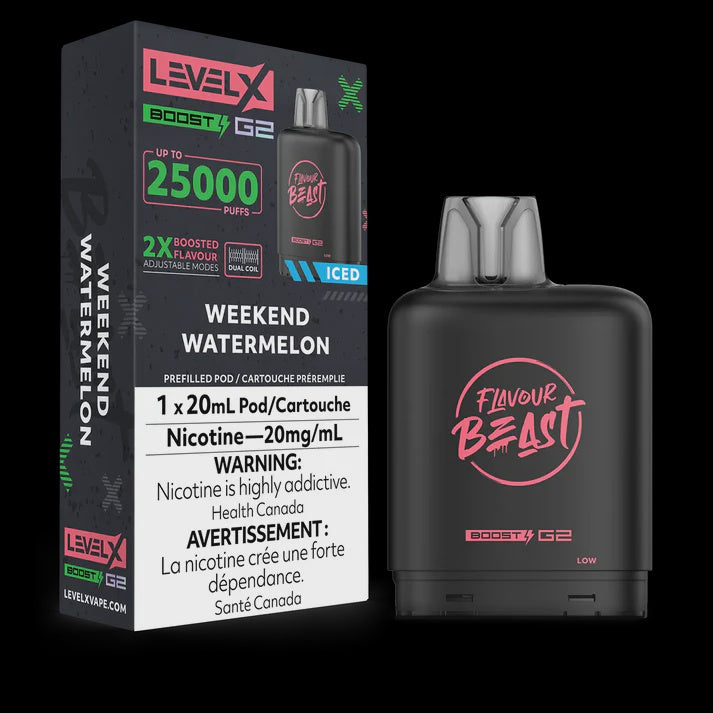 Level X Flavour Beast Boost G2 - Weekend Watermelon