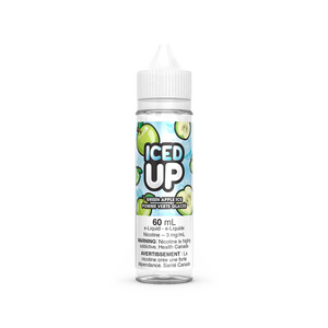 Iced Up Juice Freebase - Green Apple Ice ( 60 mL)