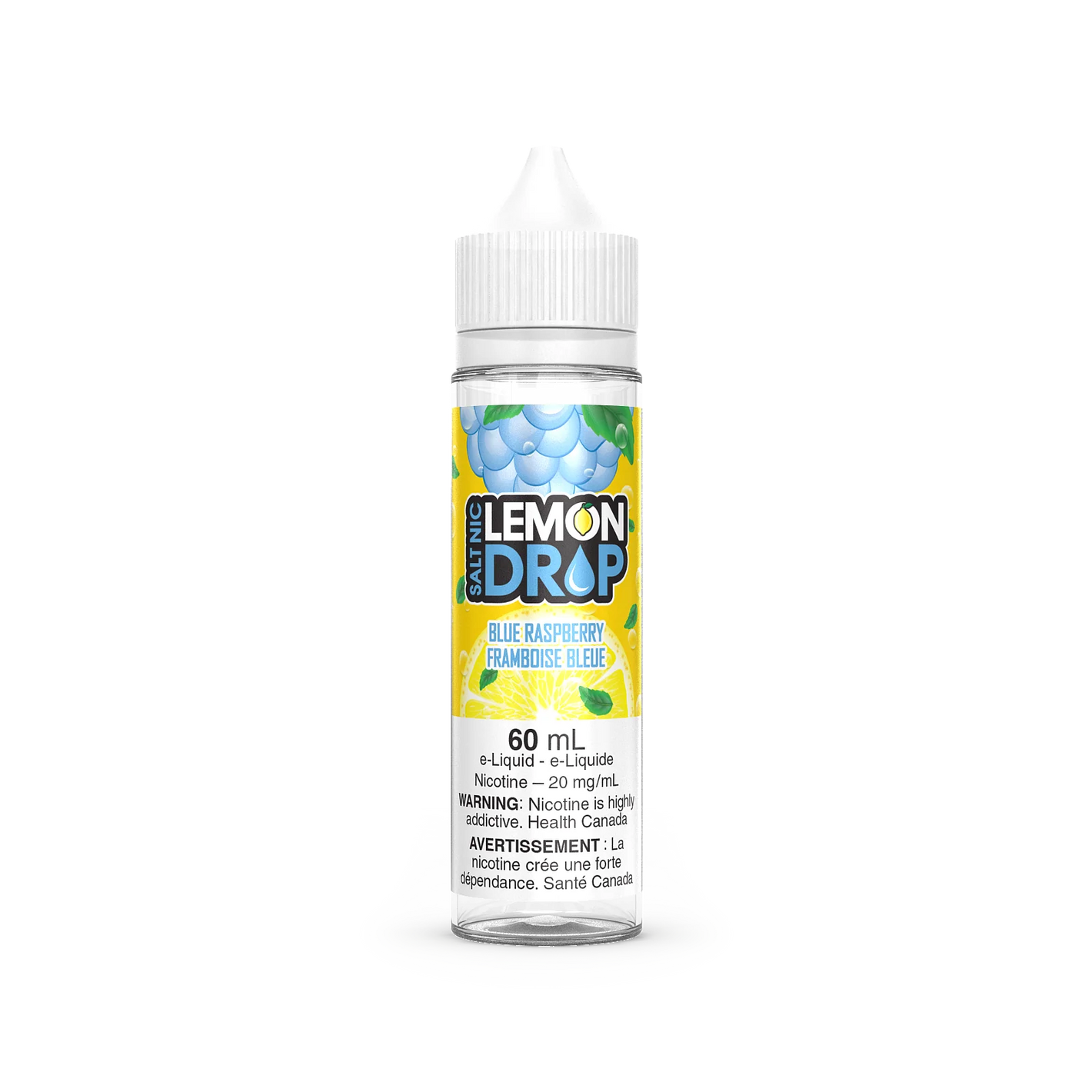 Lemon Drop Vape Juice Salt Nic - Blue Raspberry (60ml)
