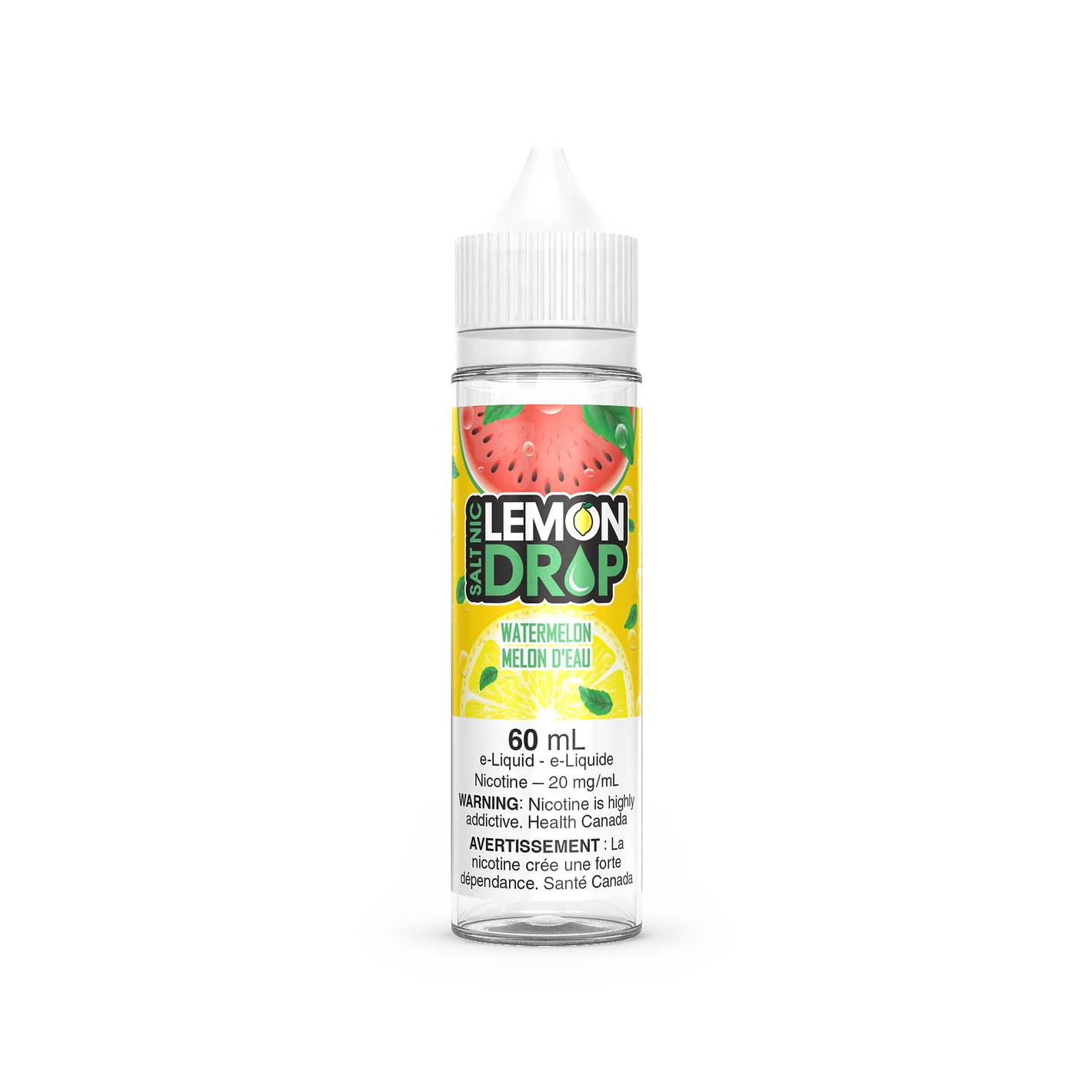 Lemon Drop Salt Nic Vape Juice– Watermelon (60mL)