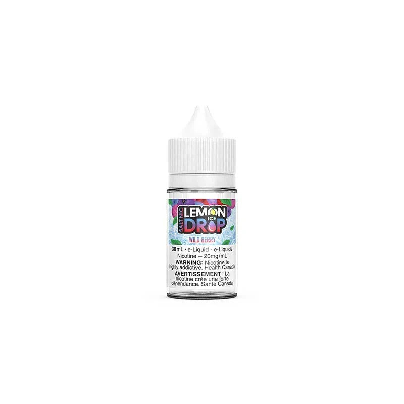 Lemon Drop ICE Salt Nic Vape Juice - Wild Berry (30ml)