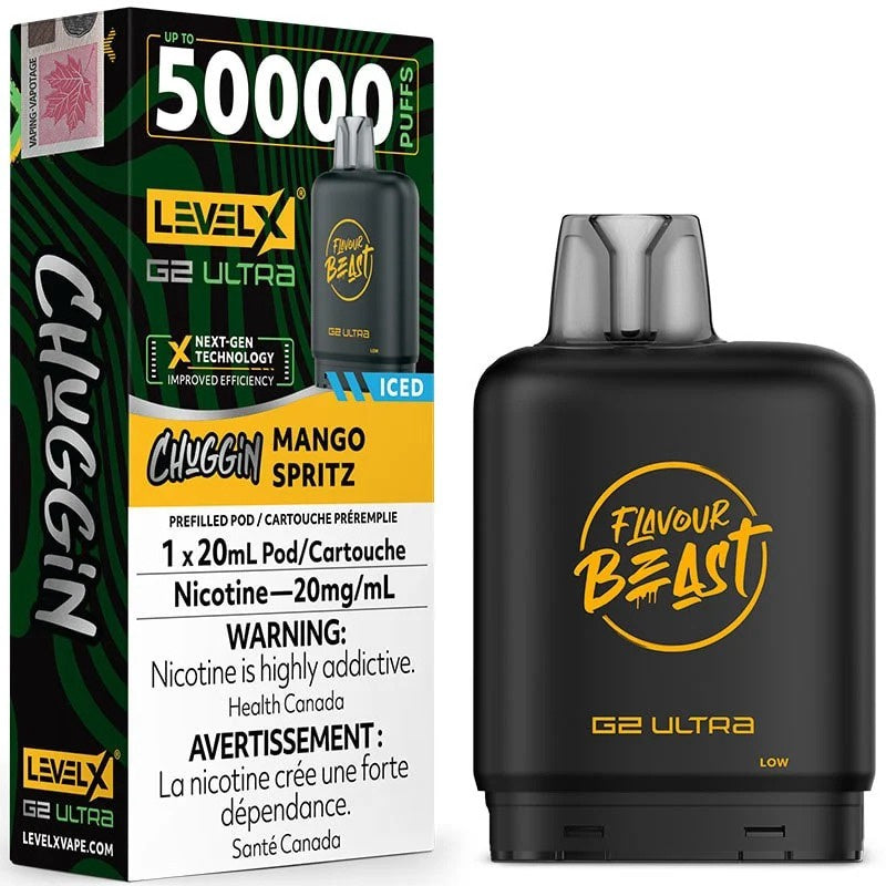 Level X Flavour Beast G2 Ultra - Chuggin Mango Spritz