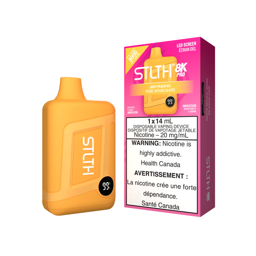 STLTH 8k Pro - Juicy Peach Ice