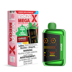 Kraze Mega X - Cherry Mtn Citrus Ice