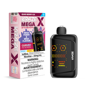 Kraze Mega X - Quad Berry Ice