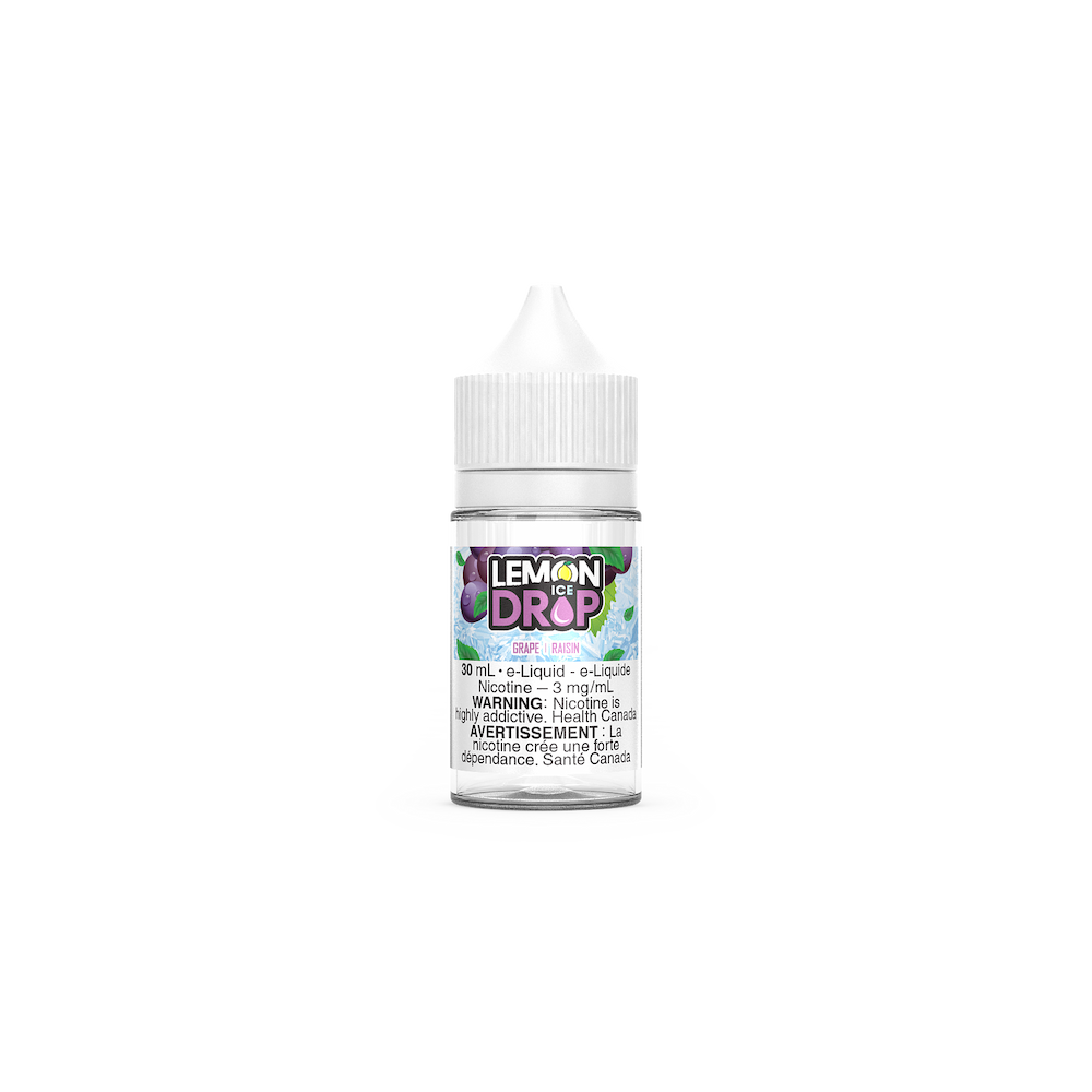 Lemon Drop Ice Vape Juice Freebase - Grape (30ml)