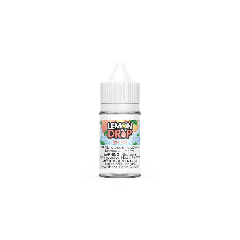 Lemon Drop Ice Vape Juice Freebase - Peach (30ml)
